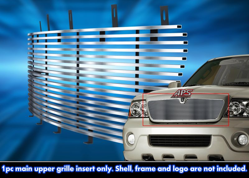2003-2004 Lincoln Navigator MAIN UPPER Stainless Steel Billet Grille