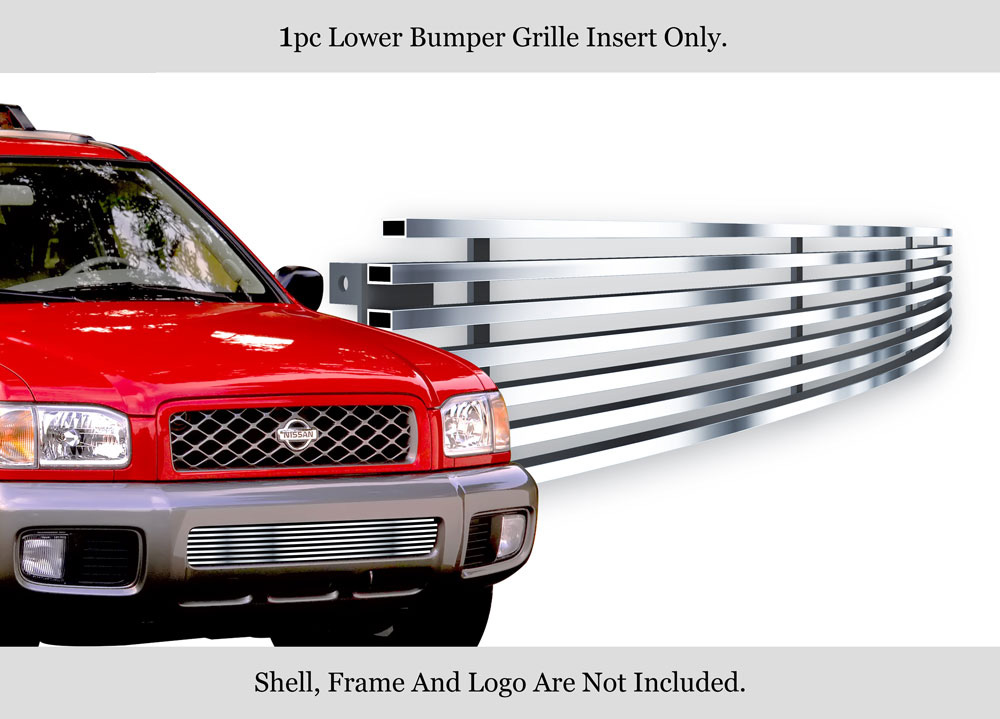 1999-2004 Nissan Pathfinder LOWER BUMPER Stainless Steel Billet Grille