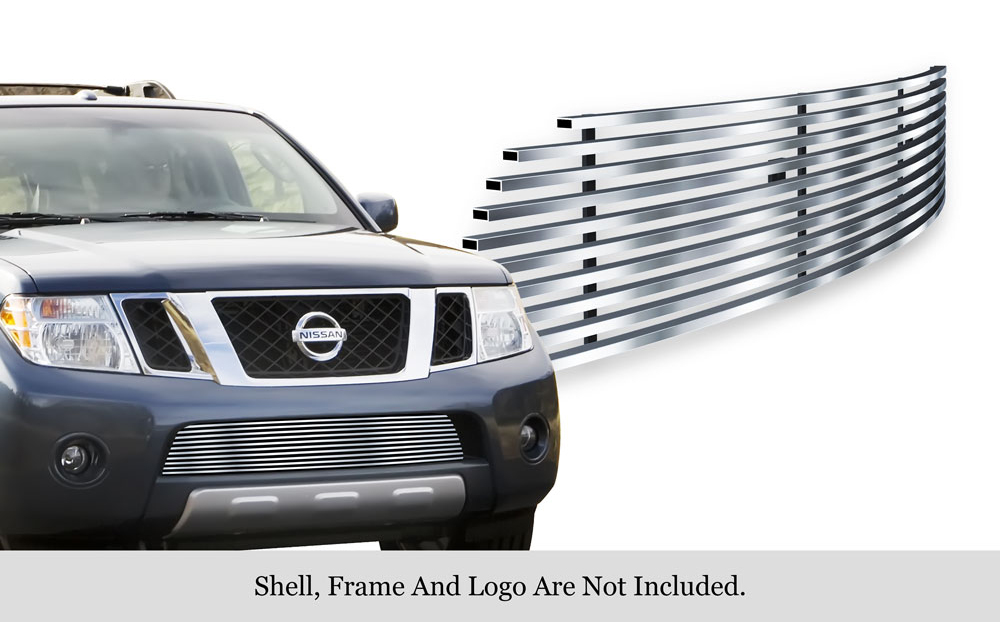 2008-2012 Nissan Pathfinder LOWER BUMPER Stainless Steel Billet Grille