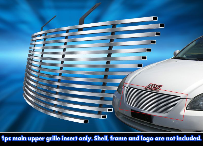 2002-2004 Nissan Altima MAIN UPPER Stainless Steel Billet Grille