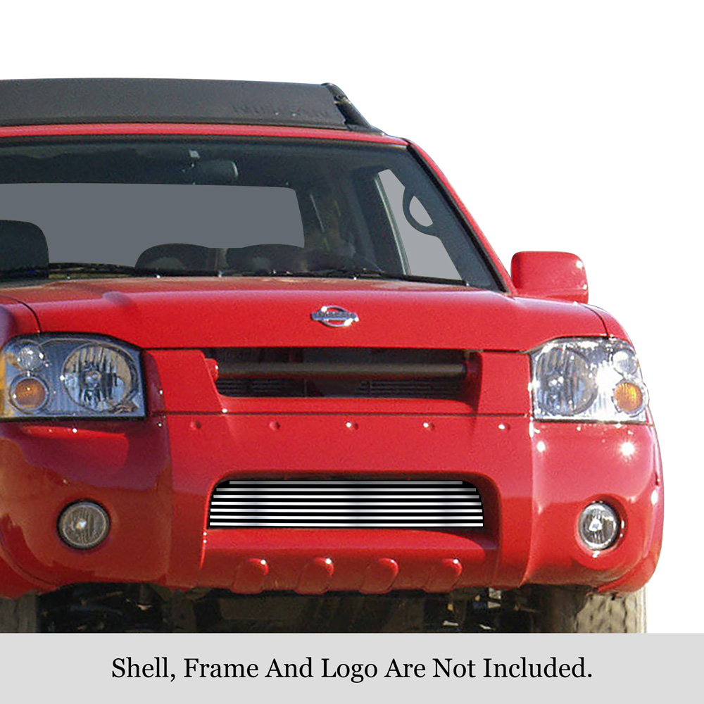2001-2004 Nissan Frontier Lower Bumper Stainless Steel Billet Grille