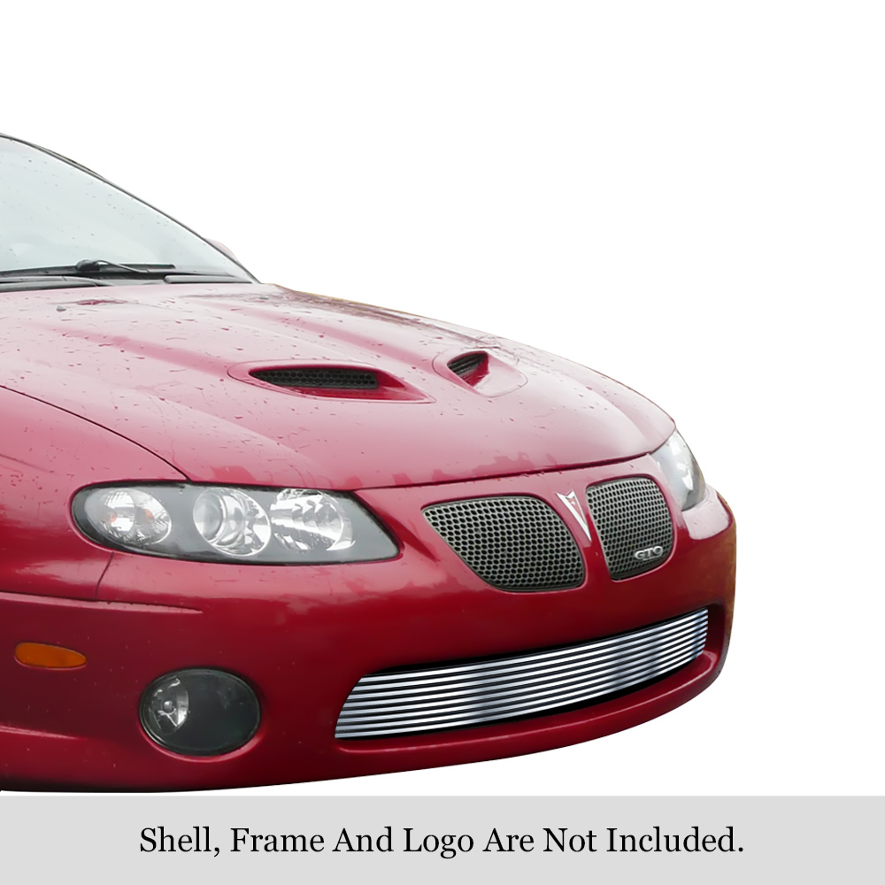 2004-2006 Pontiac GTO (Not For RA6 Model) LOWER BUMPER Stainless Steel Billet Grille