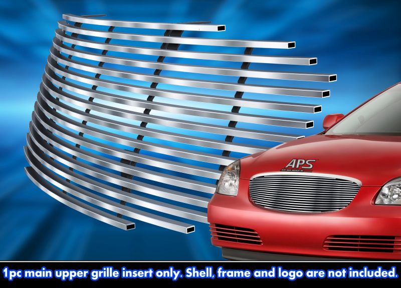 2006-2009 Buick Lucerne Not for Super Model MAIN UPPER Stainless Steel Billet Grille