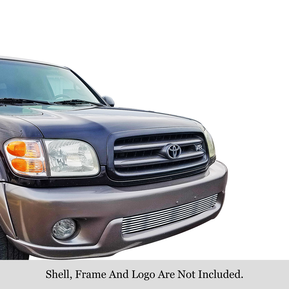 2001-2004 Toyota Sequoia LOWER BUMPER Stainless Steel Billet Grille