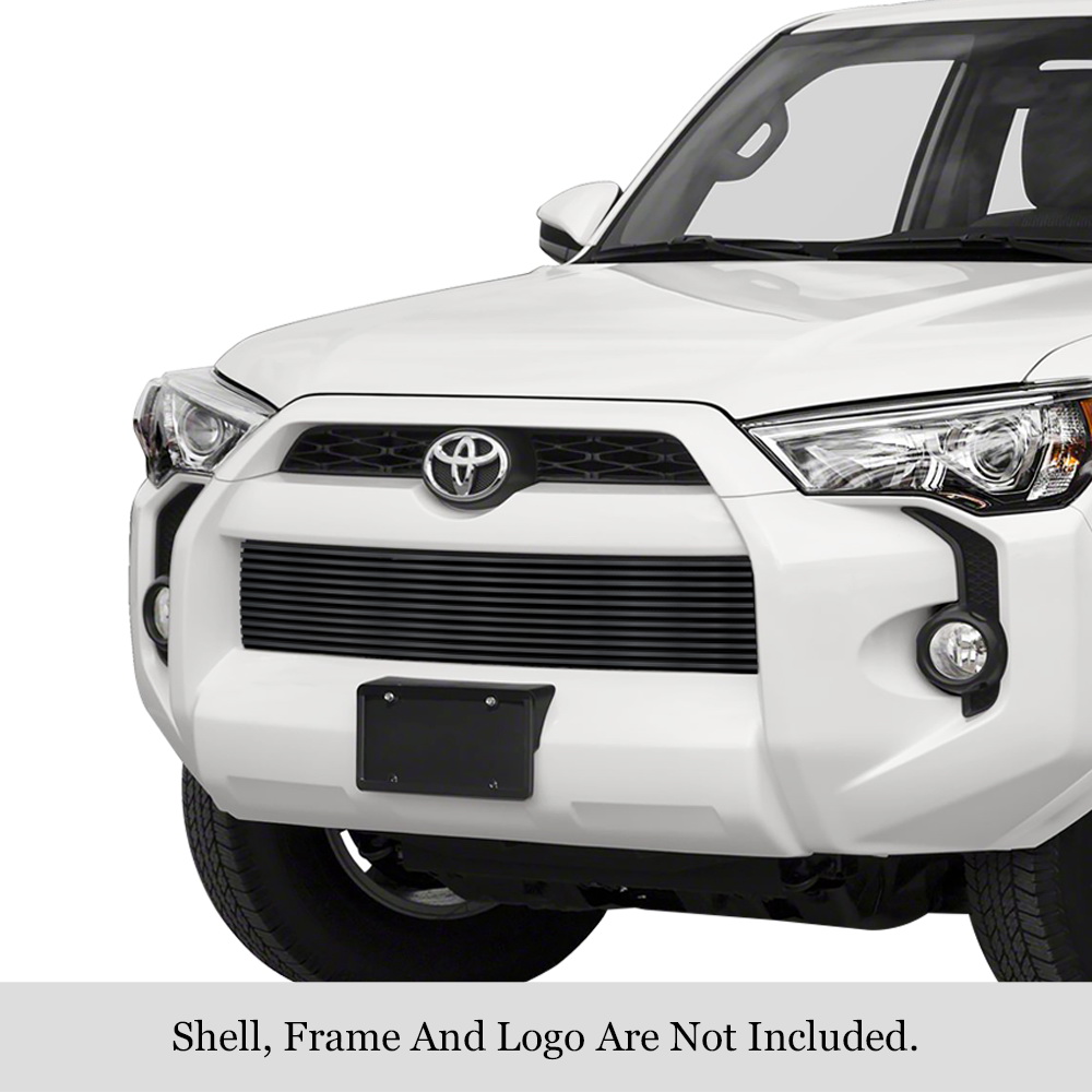 2014-2024 Toyota 4Runner Not For Limited Edition LOWER BUMPER Black Stainless Steel Billet Grille