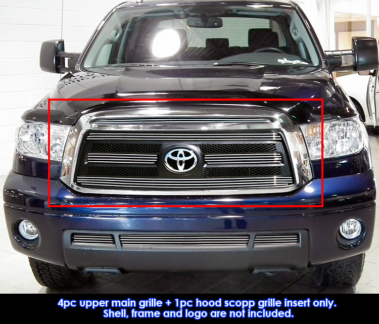 2010-2013 Toyota Tundra Except Limited MAIN UPPER Aluminum Billetuminum Billet Grille