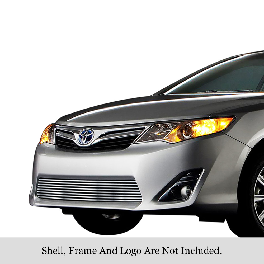 2012-2014 Toyota Camry Not For SE LOWER BUMPER Stainless Steel Billet Grille