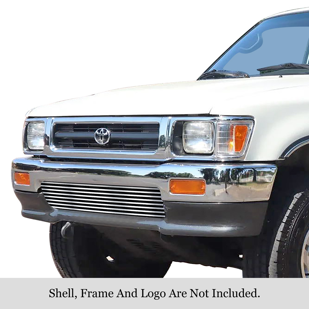 1992-1994 Toyota Pickup 4WD LOWER BUMPER Stainless Steel Billet Grille