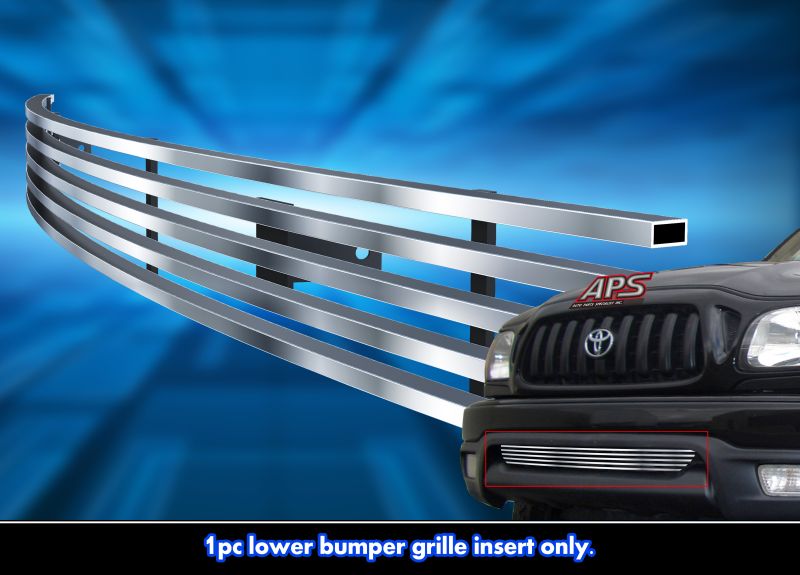2001-2004 Toyota Tacoma Lower Bumper Stainless Steel Billet Grille