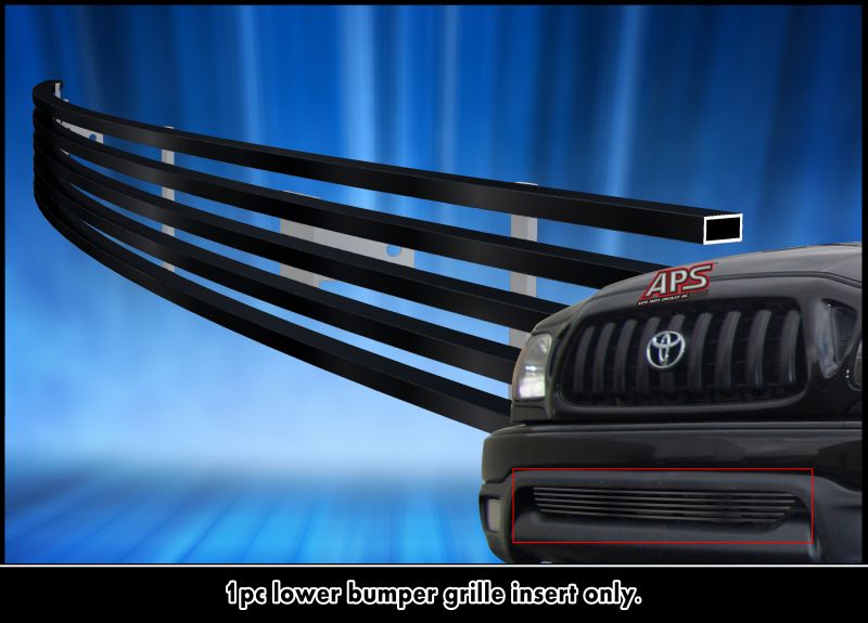 2001-2004 Toyota Tacoma Lower Bumper Stainless Steel Billet Grille