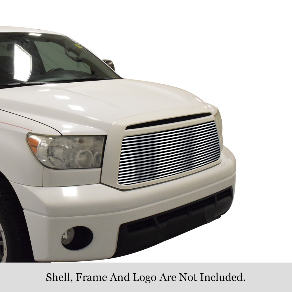 2010-2013 Toyota Tundra 1 PC Without Logo Show MAIN UPPER Stainless Steel Billet Grille
