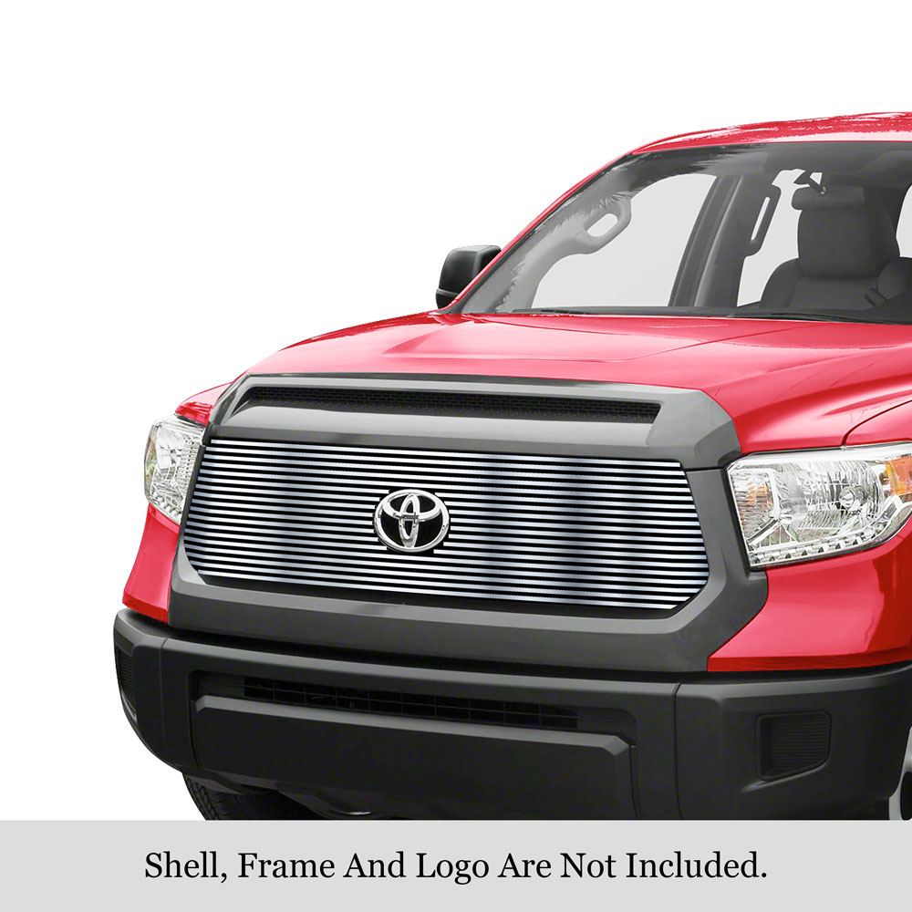 2018-2019 Toyota Tundra with front sensor TSS MAIN UPPER Stainless Steel Billet Grille