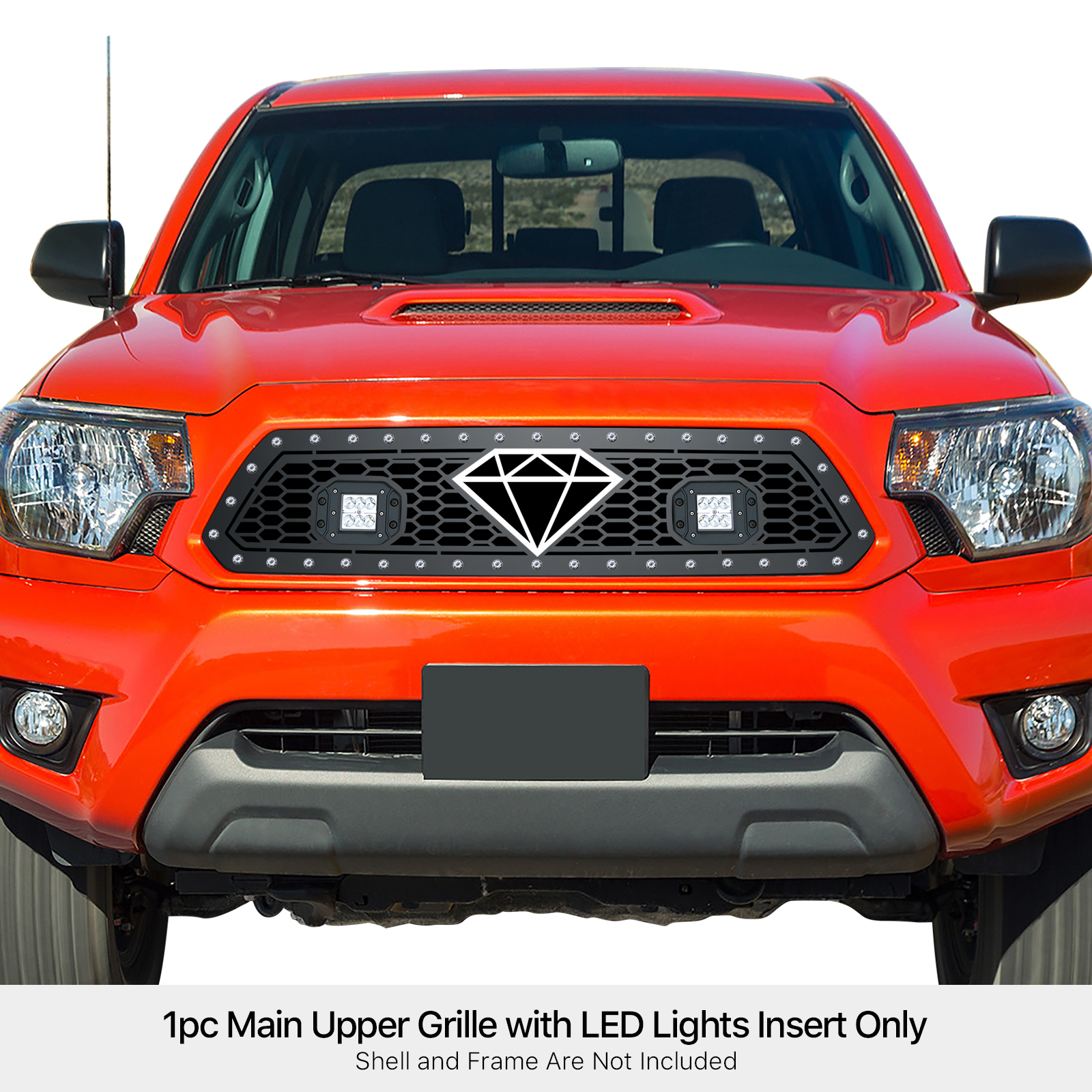 2012-2015 Toyota   Tacoma MAIN UPPER Sheet Grille