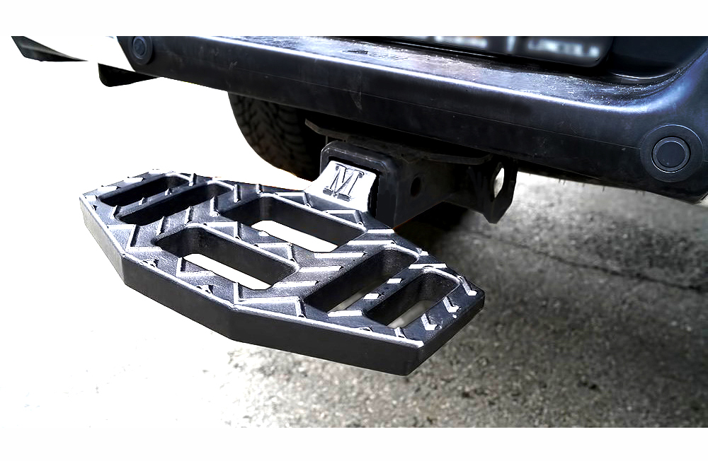 Universal Class 3 Hitch Step; Fits all 2" receiver hitch|Width 12" (Without Pin Lock/Stablier and Hardware) REAR Hitch Step