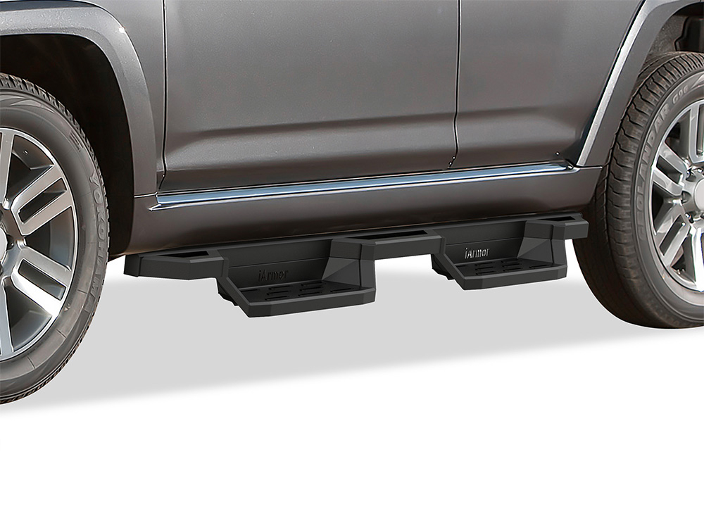 2010-2013 Toyota 4Runner SR5 2010-2023 Toyota 4Runner Limited 2019-2023 Toyota 4Runner Nightshade Edition (Only fit Models with Lower Rocker Panel Extensions)  Side Armor ST