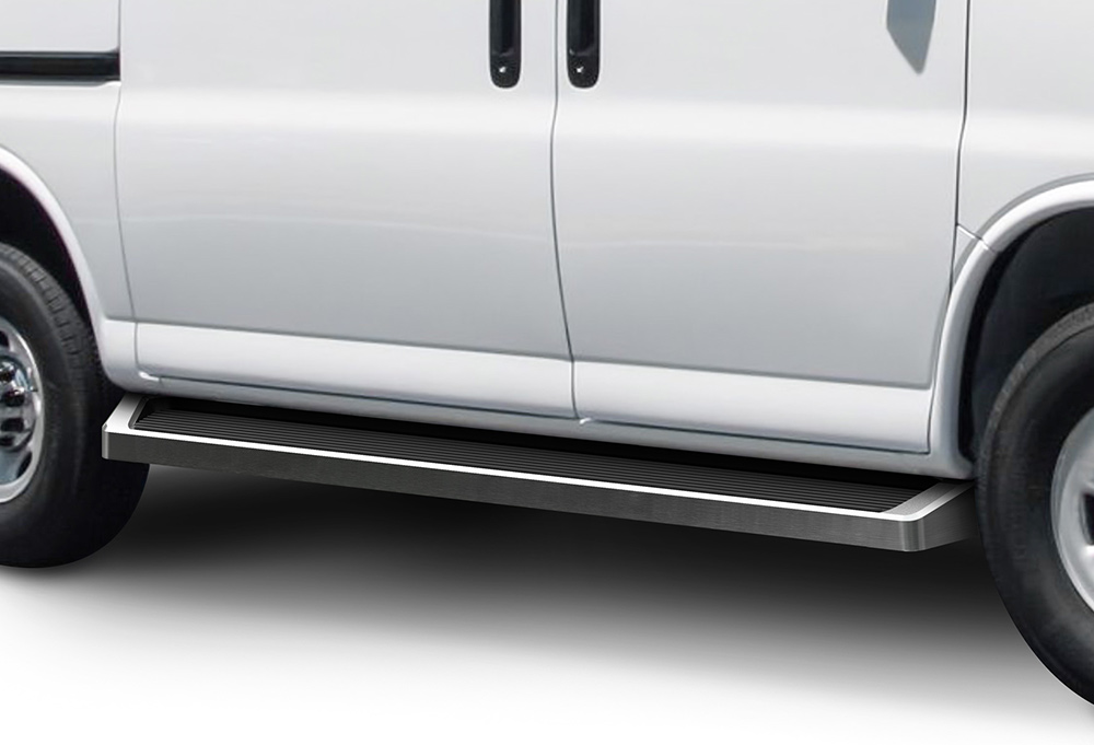 2003-2024 Chevy Express/GMC Savana 1500/2500/3500 Van (Full Size) For 3-Door Models Only Both Sides iRunning Board