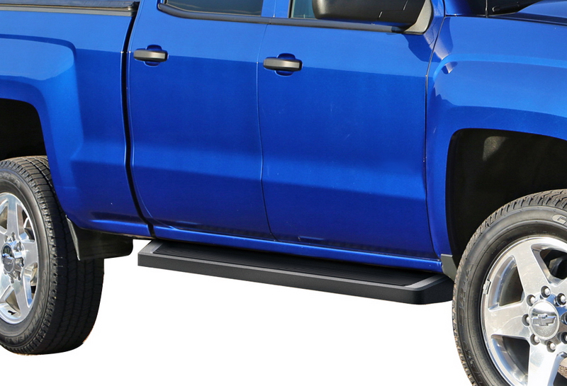 2007-2018 Chevy Silverado/ GMC Sierra 1500 Crew Cab 2007-2019  Chevy Silverado/ GMC Sierra 2500 HD/3500 HDCrew Cab (Incl. Diesel Models With DEF Tank) Not for 2007 Classic Model Both Sides iRunning Board
