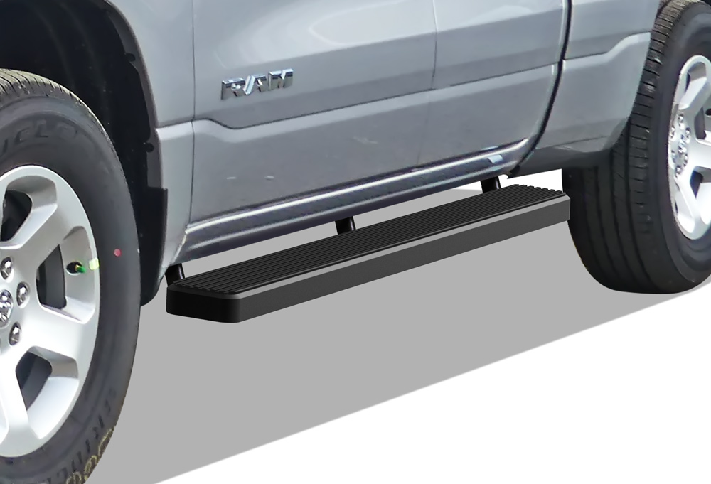 2019-2024 Ram 1500 Quad Cab (Excl. 2019-2024 RAM 1500 Classic) Both Sides iStep 5 Inch Stainless Steel
