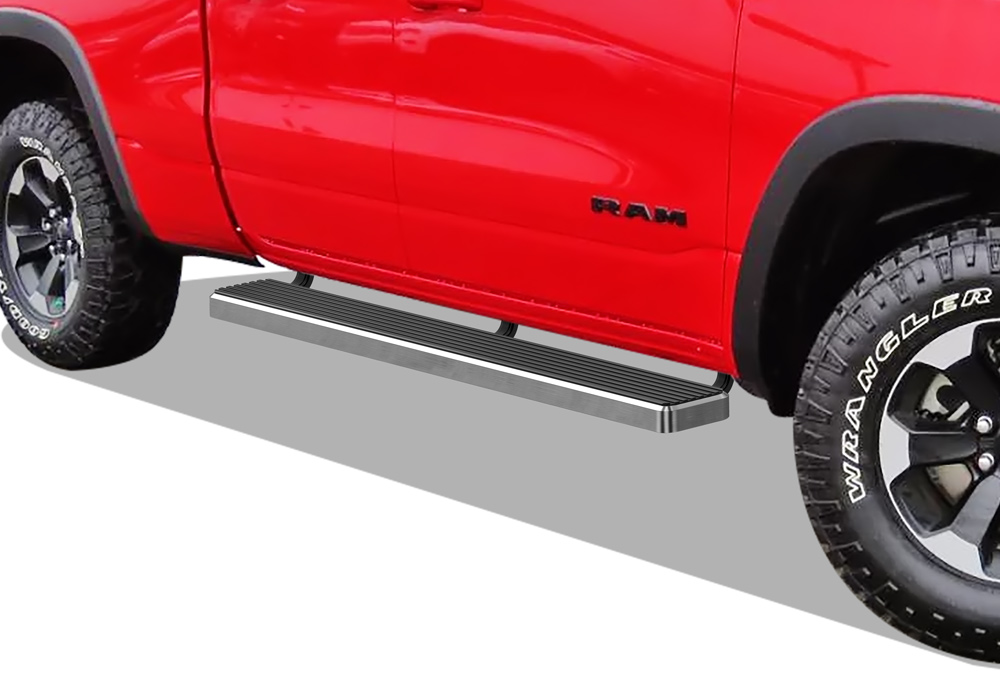 2019-2024 Ram 1500 Quad Cab (Excl. 2019-2024 RAM 1500 Classic) Both Sides iStep 6 Inch Stainless Steel