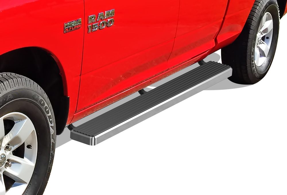 2009-2018 Dodge RAM 1500 Quad Cab (Incl. 2019-2024 RAM 1500 Classic) Both Sides iStep 6 Inch Stainless Steel