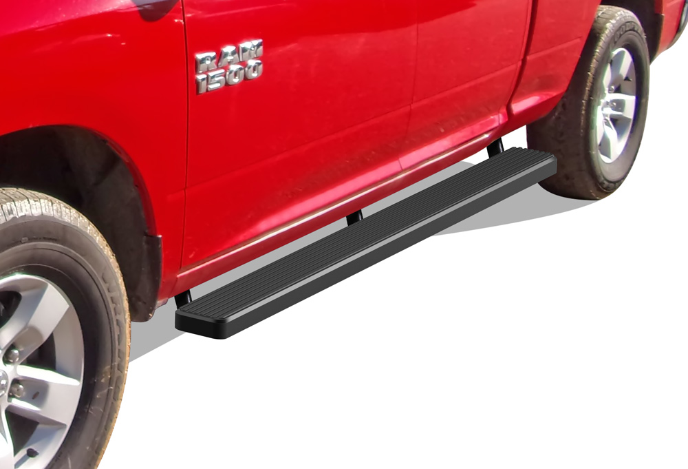 2009-2018 Dodge RAM 1500 Quad Cab (Incl. 2019-2024 RAM 1500 Classic) Both Sides iStep 6 Inch Stainless Steel