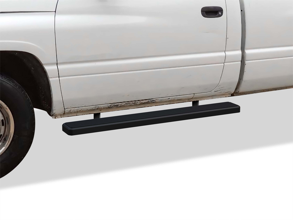 1994-2001 Dodge Ram 1500 Regular Cab  (Excl. 2002 body style sold in 2001)  1994-2002 Dodge Ram 2500/3500 Regular Cab  iStep 6 Inch Stainless Steel