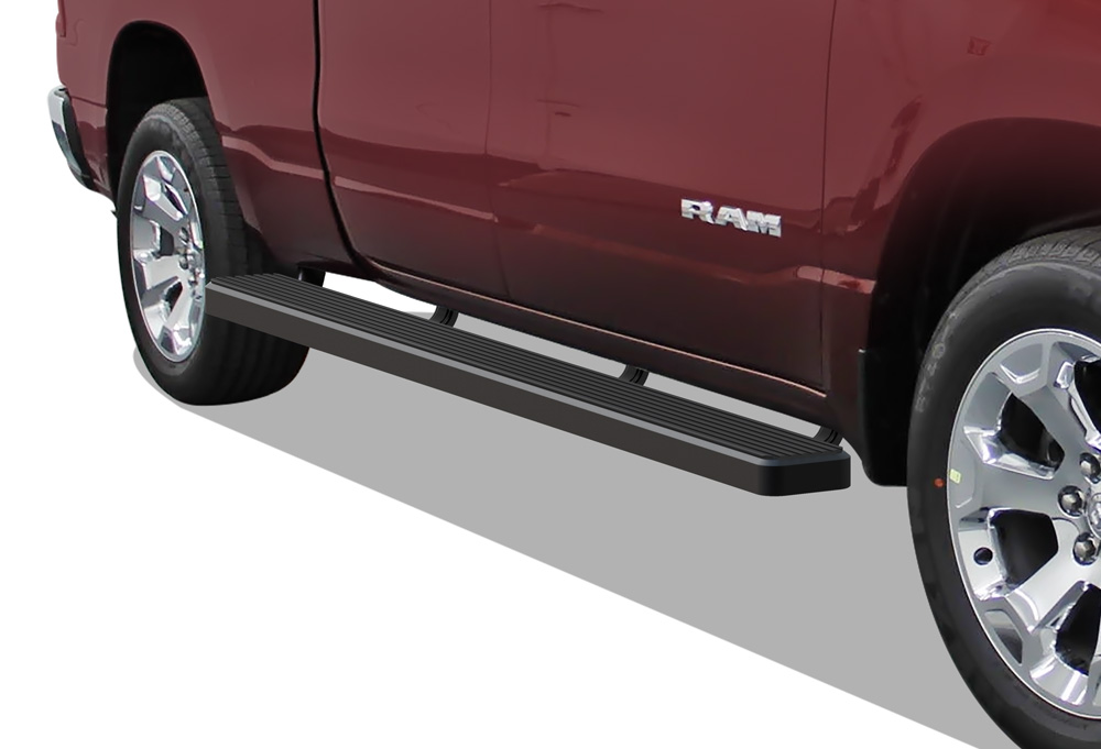 2019-2024 Ram 1500 Quad Cab (Excl. 2019-2024 RAM 1500 Classic)|6.5ft Bed Both Sides iStep W2W 6 Inch Stainless Steel