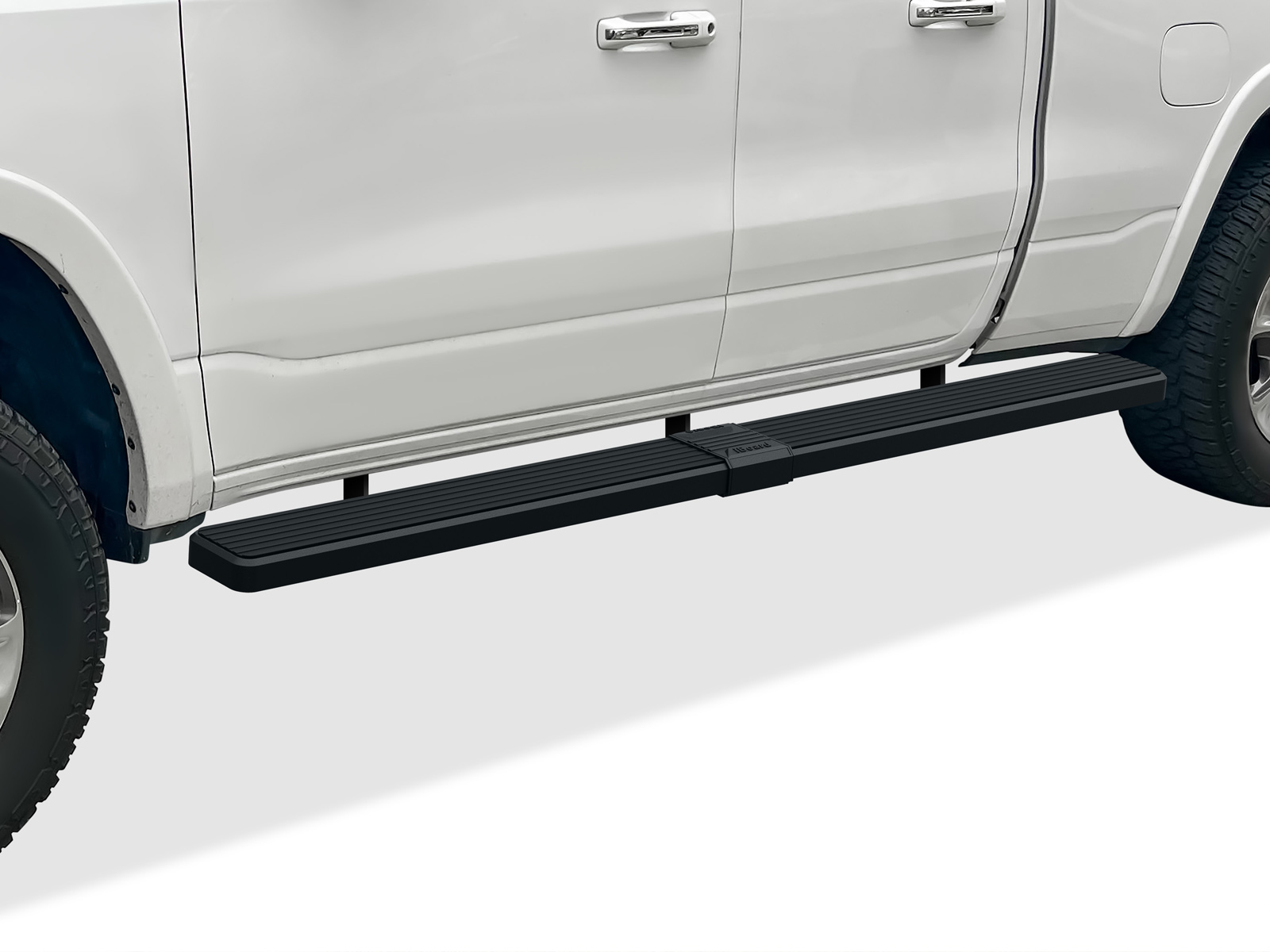 2019-2024 Ram 1500 Crew Cab (Excl. 2019-2024 RAM 1500 Classic) For6.5ft Bed Both Sides iStep W2W 6 Inch Stainless Steel
