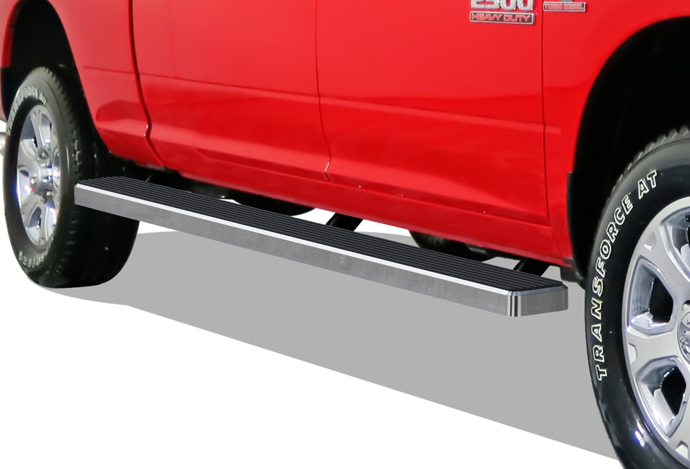 2010-2024 Dodge Ram 2500/3500 Mega Cab 6.5 ft Bed Both Sides iStep W2W 5 Inch Stainless Steel