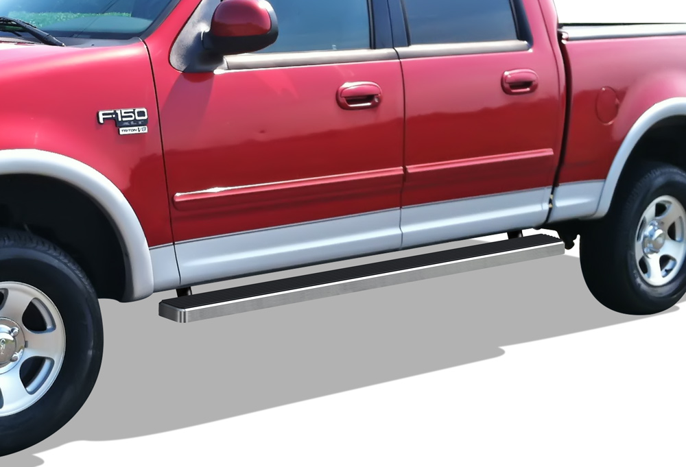 2001-2003 Ford F-150 SuperCrew Cab 4-Door(Incl. 04 Heritage Model) Both Sides iStep 5 Inch Stainless Steel