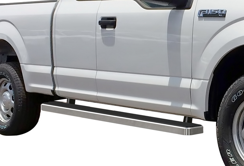2015-2024 Ford F-150 Super Cab  2017-2024 Ford F-250/F-350/F-450/F-550 Super Duty Super Cab Both Sides iStep 6 Inch Stainless Steel