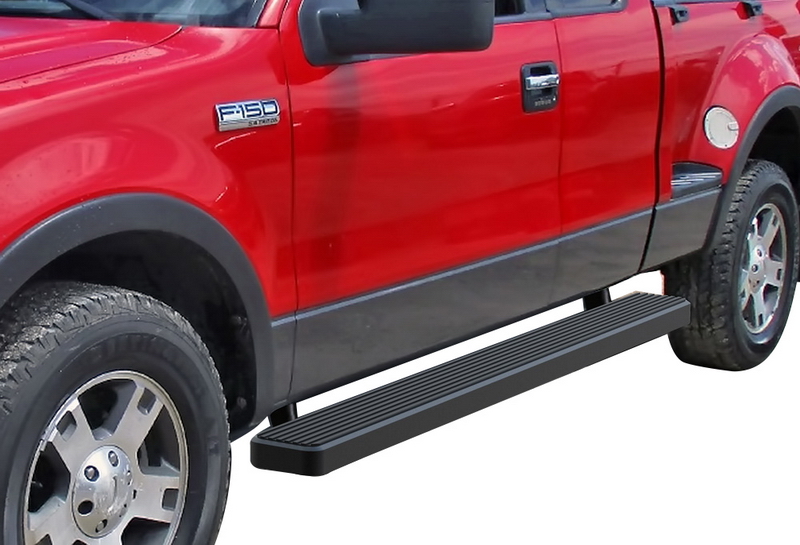 2004-2008 Ford F-150 SuperCab (Excl. Heritage) Both Sides iStep 6 Inch Stainless Steel