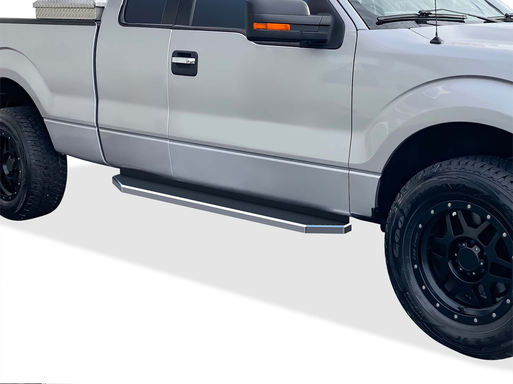 2004-2014 Ford F-150 Super Cab (Excl. Heritage Edition) Both Sides Running Board-H Series