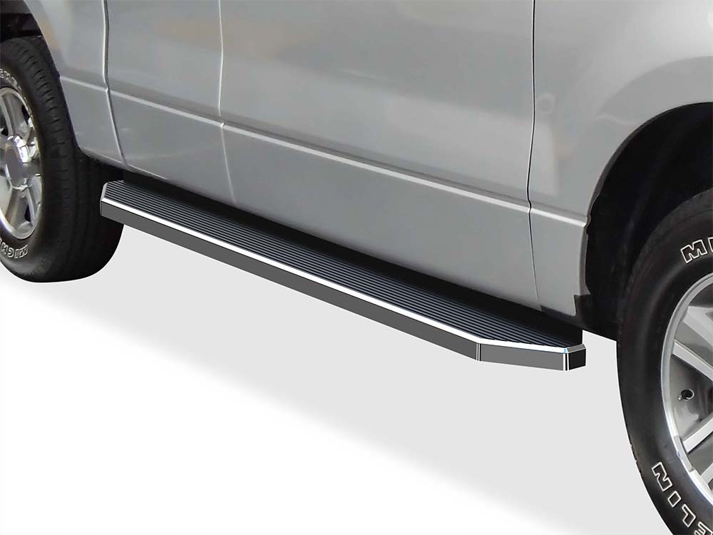 2004-2008 Ford F-150 Regular Cab  (Excl. 04 Heritage Edition) Both Sides Running Board-H Series