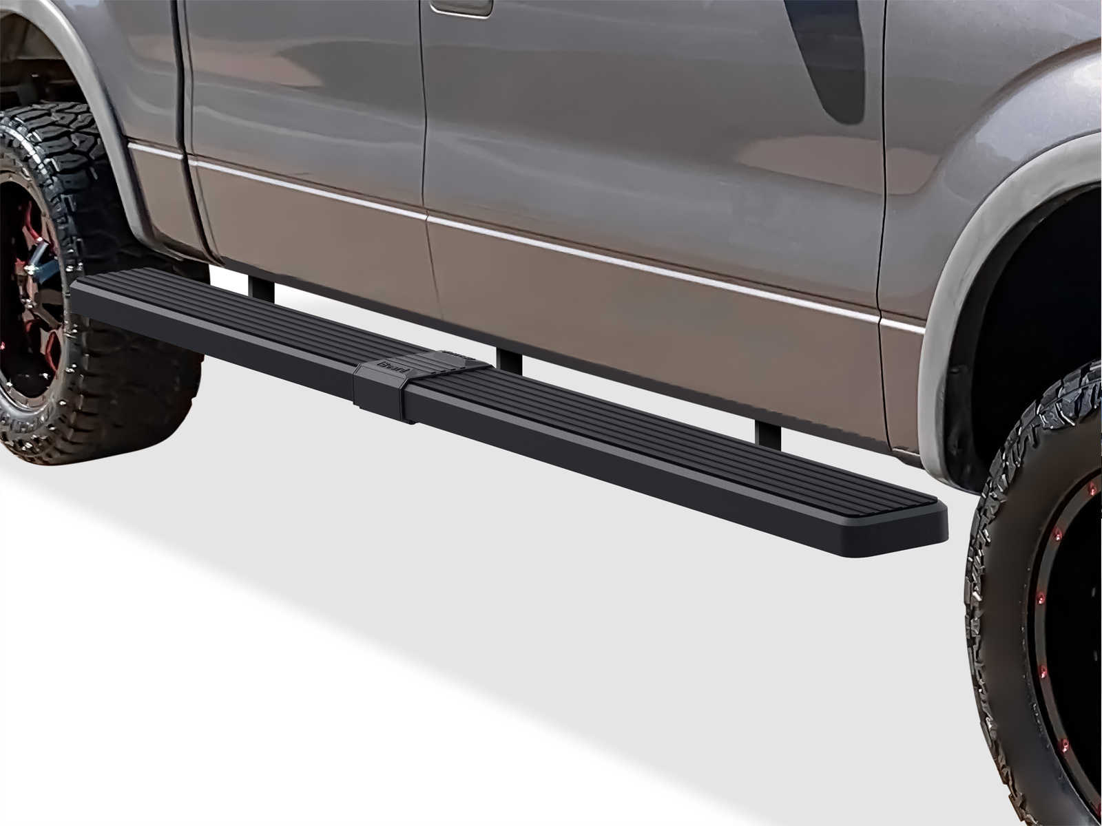 2009-2014 Ford F-150 SuperCrew Cab 5.5ft Bed Both Sides iStep W2W 6 Inch Stainless Steel
