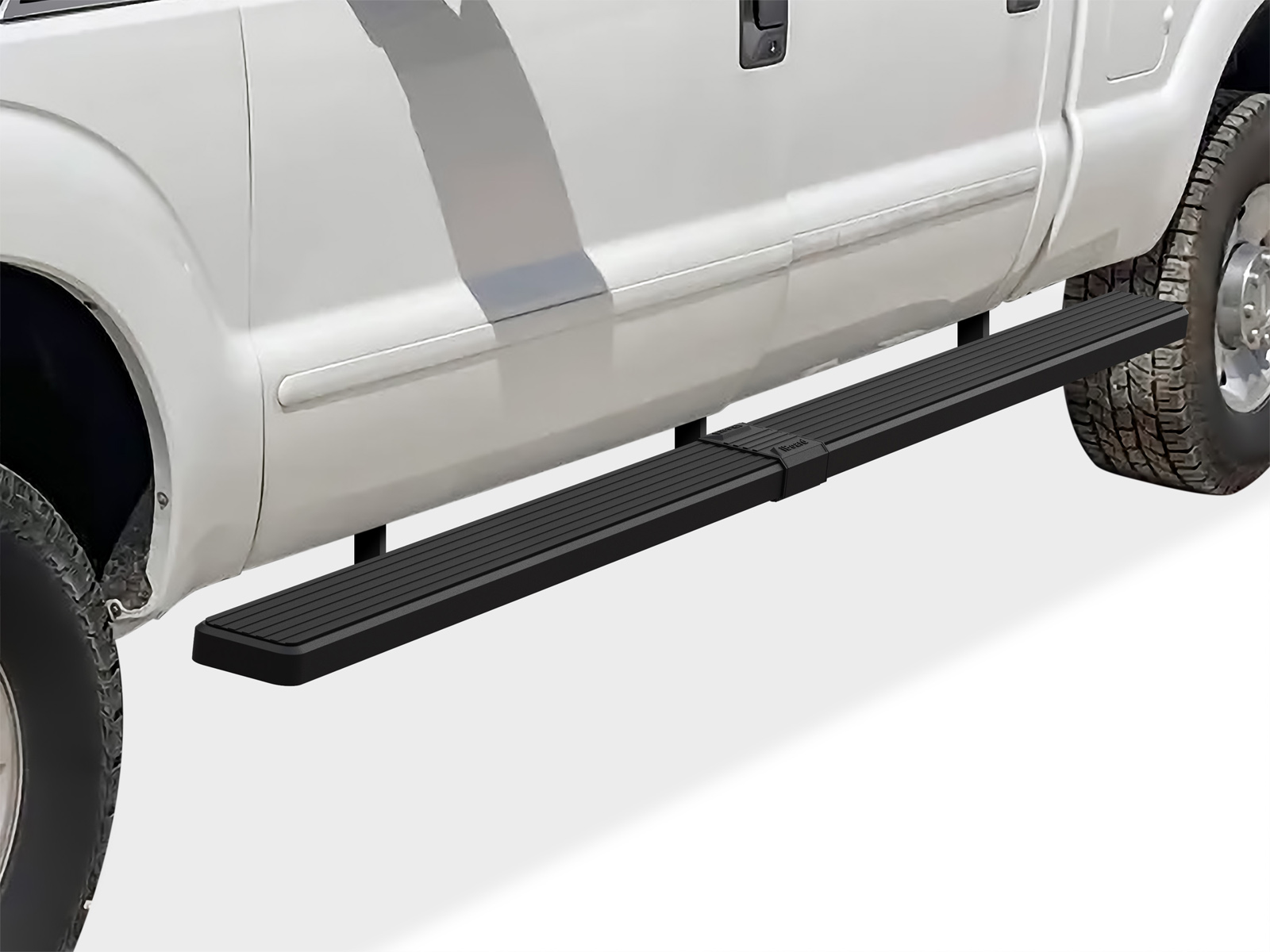 1999-2016 Ford F-250/F-350/F-450/F-550 Super Duty Crew Cab 5.5 ft Bed Both Sides iStep W2W 6 Inch Stainless Steel