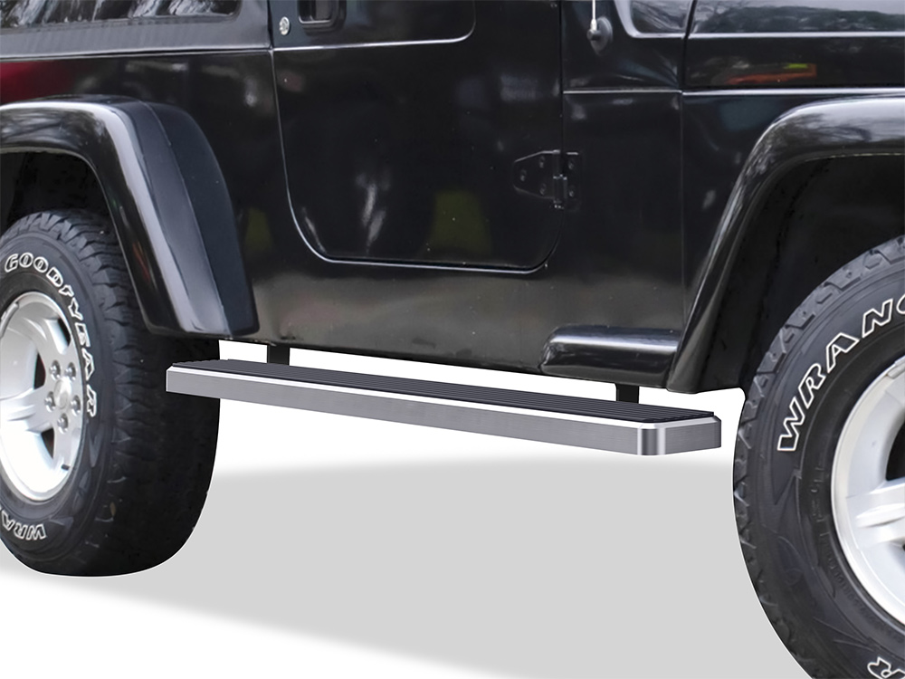 1987-2006 Jeep Wrangler Both Sides iStep 6 Inch Stainless Steel