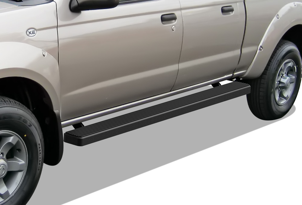 1999-2004 Nissan Frontier Crew Cab (5ft. Short Bed Only) Both Sides iStep 5 Inch Stainless Steel