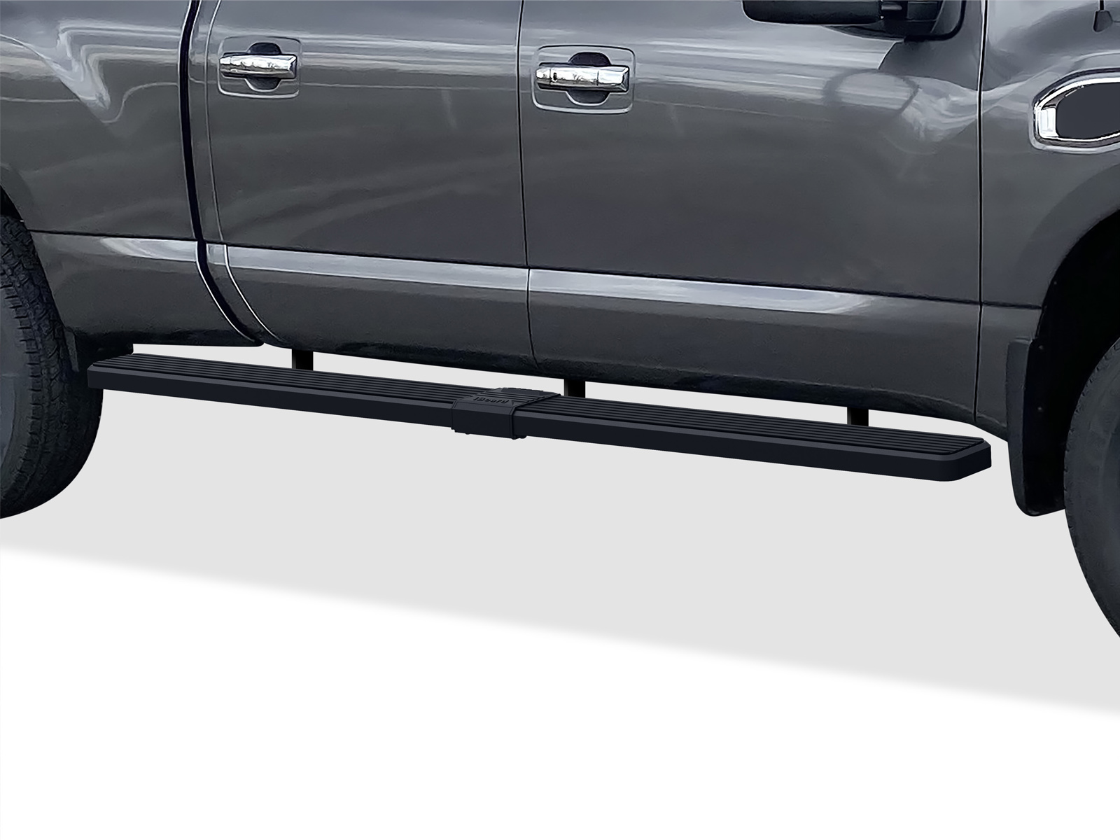 2004-2024 Nissan Titan Crew Cab (Exl. 2016 Models) 2016-2024 Nissan Titan XD Crew Cab|6.5 ft Bed Both Sides iStep W2W 6 Inch Stainless Steel