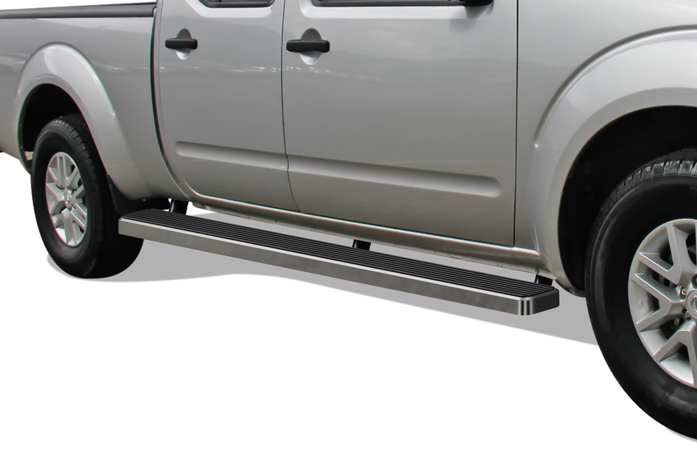 2005-2024 Nissan Frontier Crew Cab 6 ft Bed Both Sides iStep W2W 6 Inch Stainless Steel