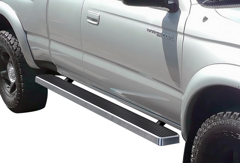 1995-2004 Toyota Tacoma Extended Cab (4WD or Prerunner 2/4WD) Both Sides iStep 5 Inch Stainless Steel