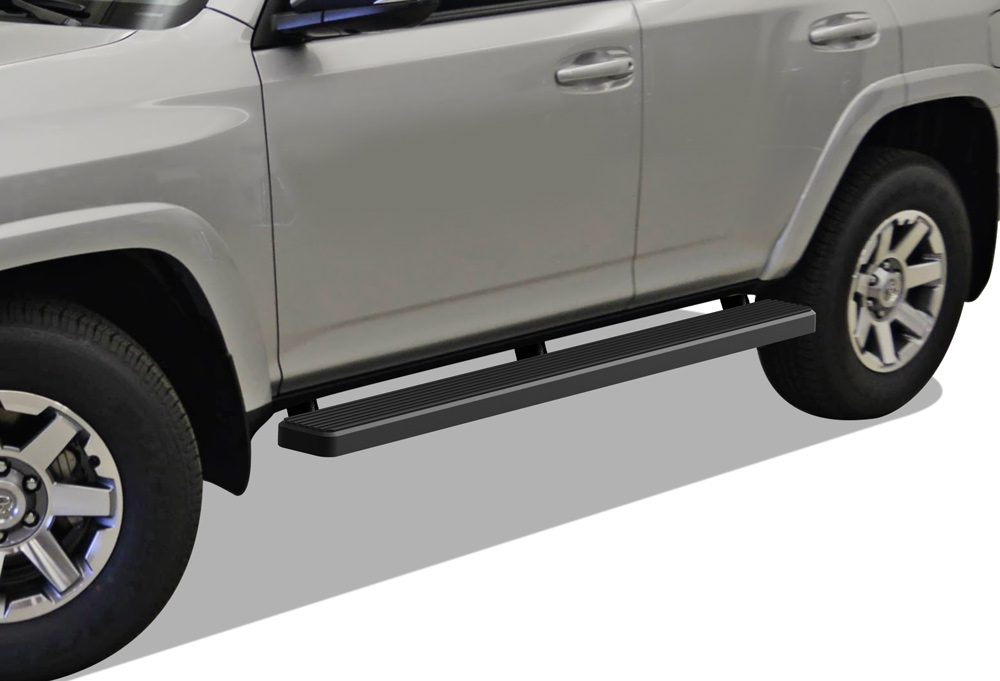 2010-2016 Toyota 4Runner Trail Edition  2017-2024 Toyota 4Runner TRD Off-Road  2014-2024 Toyota 4Runner SR5  (Excl. 2019-2024 Nightshade Edition/ TRD Pro or Models with Lower Rocker Panel Extensions) Both Sides iStep 6 Inch Stainless Steel