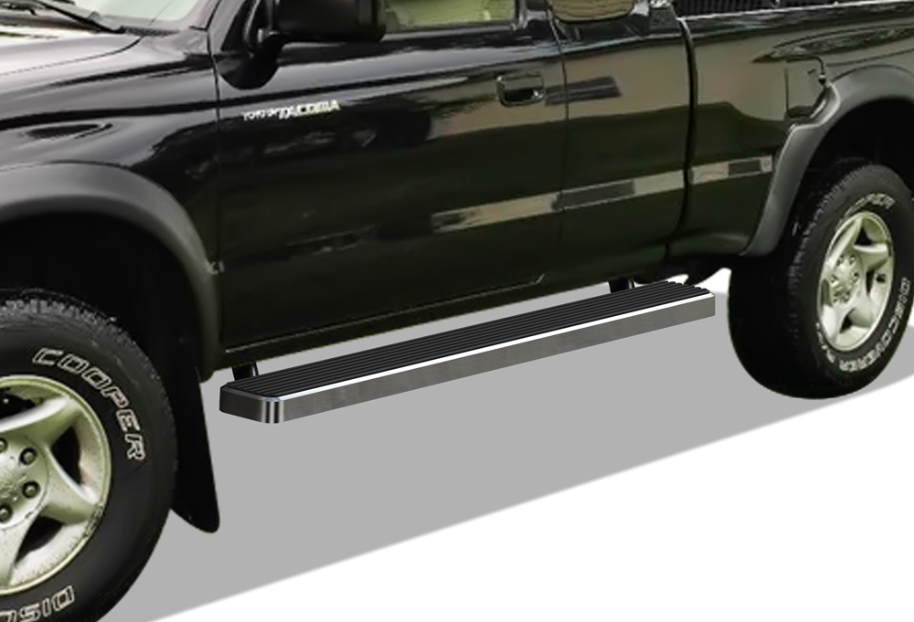 1995-2004 Toyota Tacoma Extended Cab (4WD or Prerunner 2/4WD) Both Sides iStep 6 Inch Stainless Steel