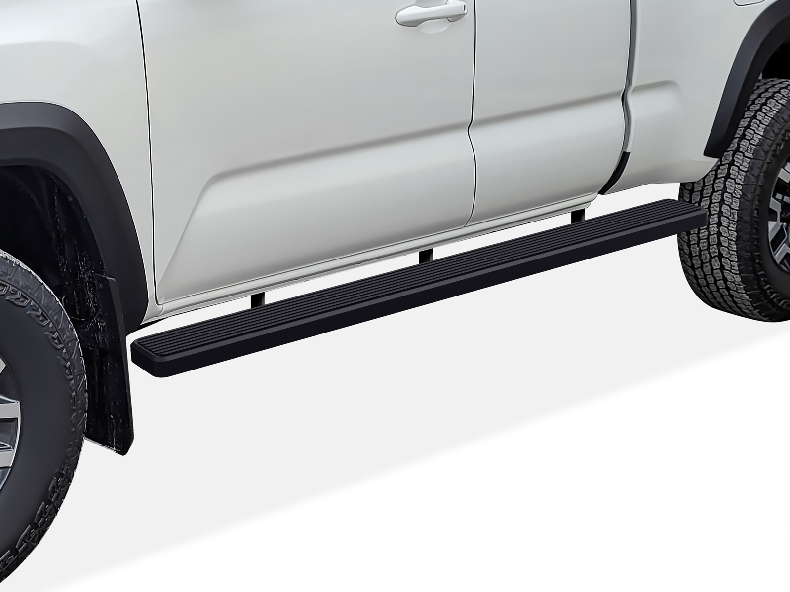 2005-2023 Toyota Tacoma Extended/Access Cab 6 ft Bed Both Sides iStep W2W 5 Inch Stainless Steel