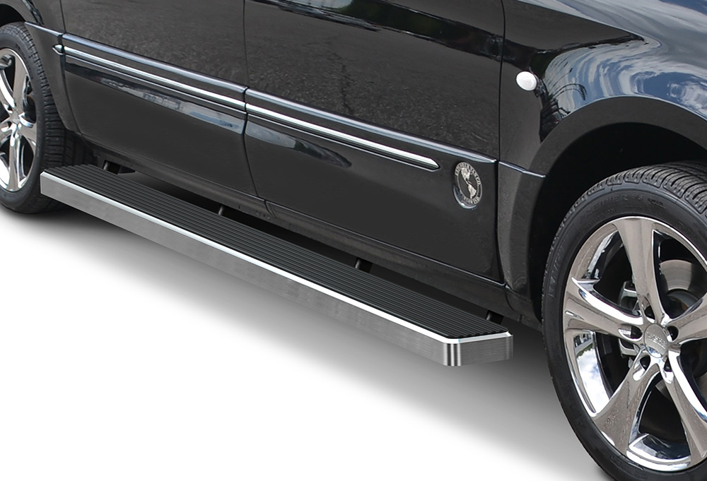 2016-2023 Mercedes-Benz Metris Cargo Van |For 3-Door Models Only Both Sides iStep 6 Inch Van Stainless Steel
