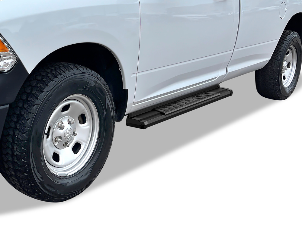 2009-2018 Dodge Ram 1500 Regular Cab(Incl. 2019-2023 Ram 1500 Classic)  2010-2023 Dodge Ram 2500/3500/4500/5500 Regular Cab (Exclude Chassis Cab Diesel models)  Running Board-S Series
