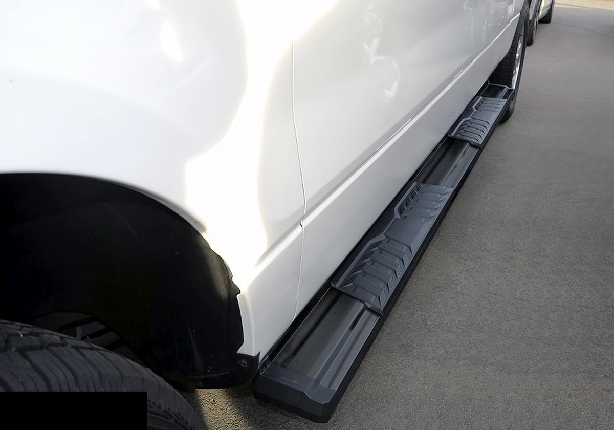 2009-2014 Ford F-150 SuperCrew Cab Both Sides Running Board-S Series