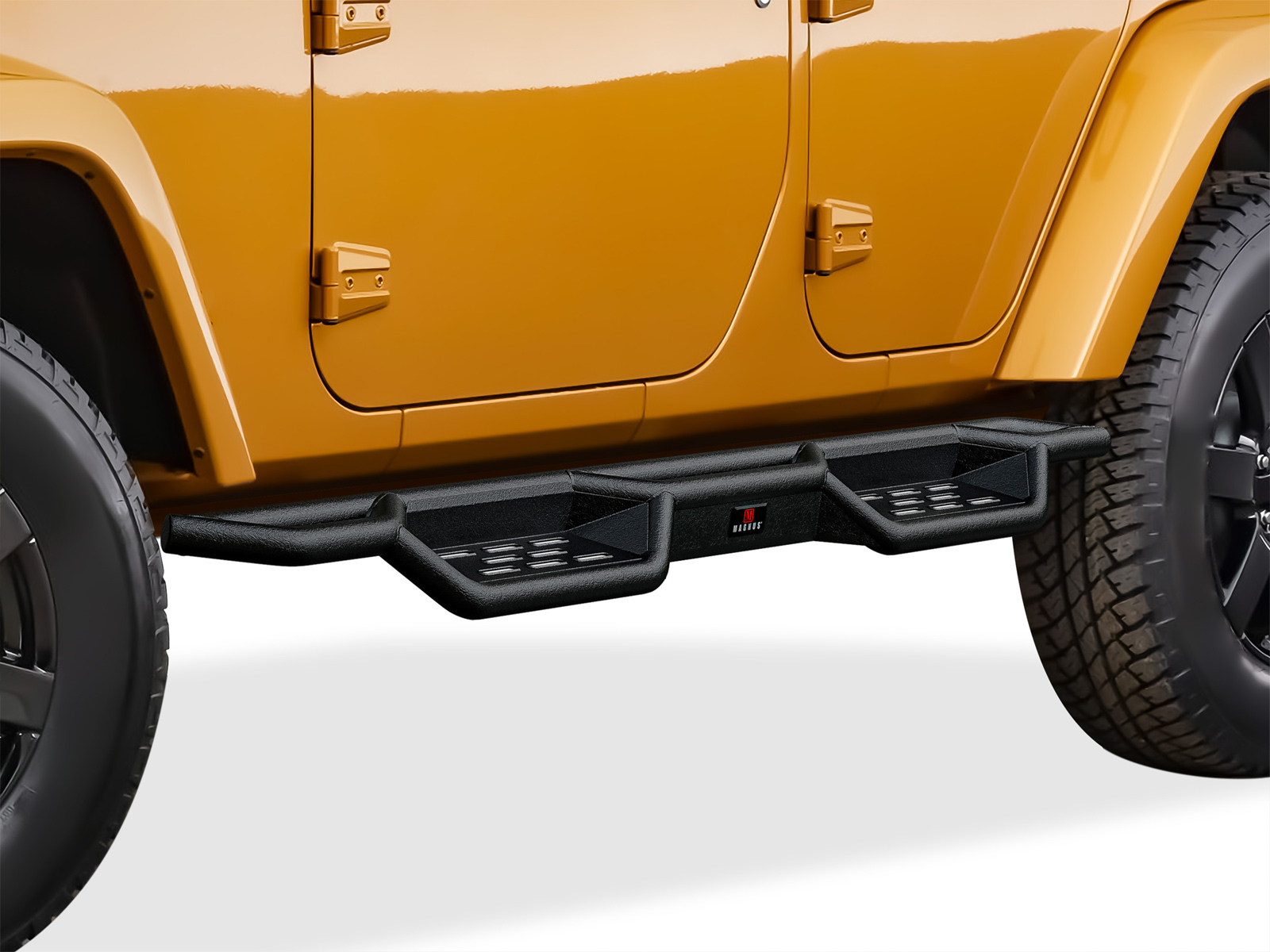2007-2018 Jeep Wrangler JK 4-Door (Factory sidesteps or rock rails have to be removed) Both Sides Side Armor