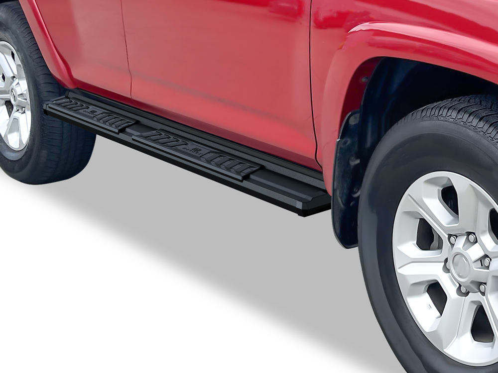 2010-2013 Toyota 4Runner SR5  2010-2024 Toyota 4Runner Limited  2019-2024 Toyota 4Runner Nightshade Edition(Only fit Models with Lower Rocker Panel Extensions) Both Sides Running Board-S Series